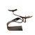 Striking vintage artisan candle holder by Ferart, featuring an expressive sculptural form crafted from bent and shaped...