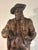 Brown Antique Black Forest Hand-Carved Hunter Figure With Dog, Swiss Folk Art, 19c For Sale - Image 8 of 9