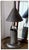 Black Primitive Table Lamp - Irvin's Country Tinware Kettle Black For Sale - Image 8 of 12