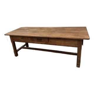 19th C French Farm Table For Sale