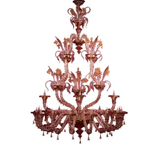 Murano Chandelier by Atelier Iskra for Ribes For Sale