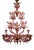 Murano Chandelier by Atelier Iskra for Ribes For Sale