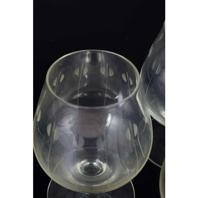 Port Wine Glasses by Per Lütken for Holmegaard, 1950s, Set of 6 For Sale - Image 4 of 5