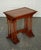 Yew Wood Faux Bamboo Nesting Tables from Bevan Funnell, Set of 4 For Sale - Image 3 of 12