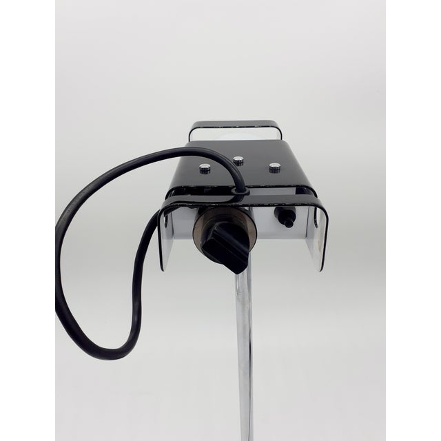 Rare Spider lamp by Joe Colombo, 1980s version, as evidenced by the sticker and bayonet mount for the obviously working...