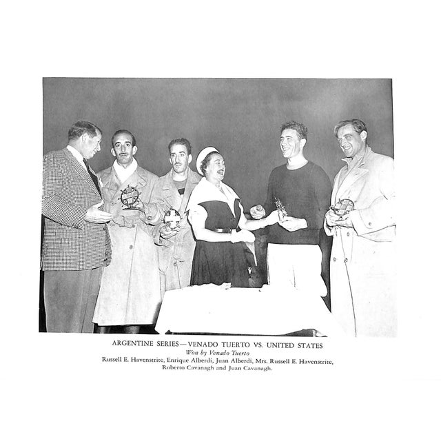 White United States Polo Association 1950 Yearbook For Sale - Image 8 of 9