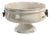 16-Inch Wide Corsica Pedestal Bowl with Iron Handle For Sale