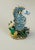 Coastal 1970s Gorgeous Enamelled Brass With Swarovski Crystals Seahorse Figurine Box For Sale - Image 3 of 7