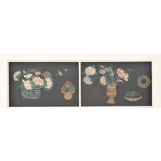 This is a matted Art Deco design plate from an French unbound album of Chinese lacquer work called “les Laques du...