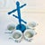 Cerulean 1970s Mid-Century Boho Chic Chinoiserie Flora Coffee Mugs on Tree - Set of 5. For Sale - Image 8 of 8