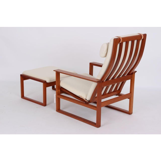 Børge Mogensen Vintage Model 2254 and 2248 Mahogany Seating by Børge Mogensen for Fredericia, 1960s, Set of 2 For Sale - Image 4 of 13