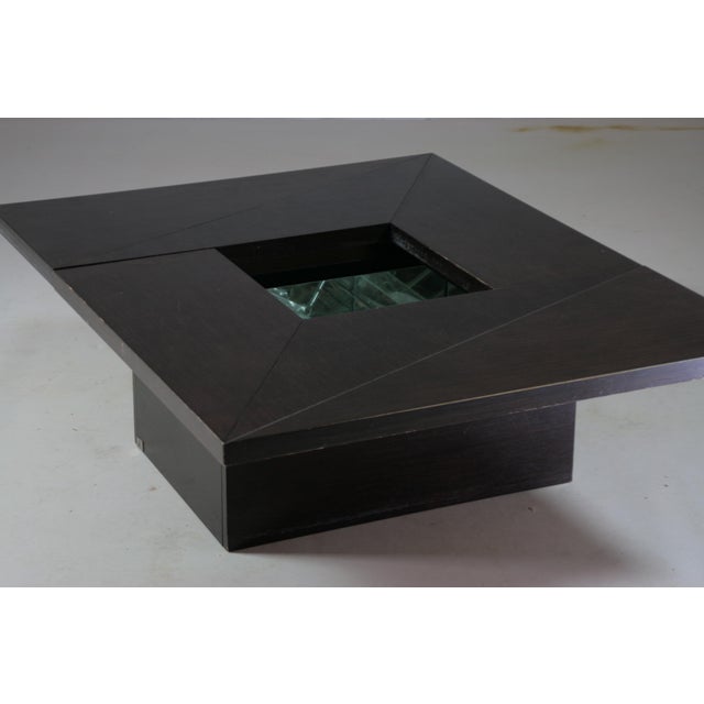Coffee Table with Hidden Bar by Paul Michel for Roche Bobois, 1970s For Sale - Image 10 of 14