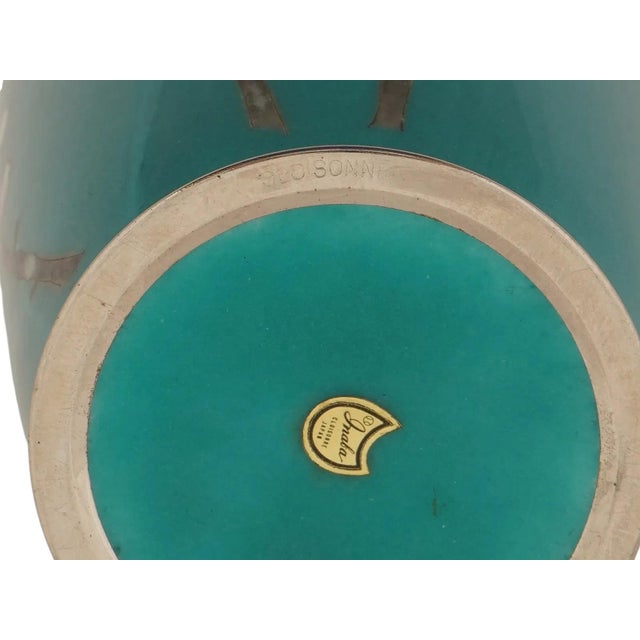 Japanese Japanese Cloisonne Enamel Vase by Inaba Kyoto For Sale - Image 3 of 8