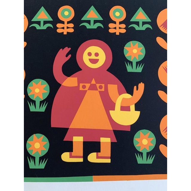 Fortunato Depero, Post-Modern Figurative Composition, Multi-Colored Print on Paper, 1974 For Sale - Image 14 of 18