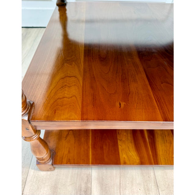 Vintage Leopold Stickley Three-Tier Library & Display Side Table For Sale - Image 12 of 15