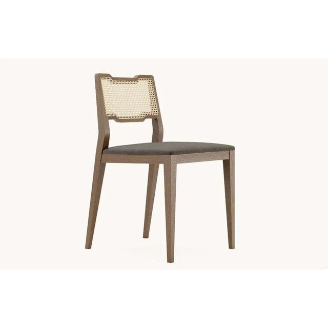 Eva Counter Chair by Domkapa Materials: Walnut Stained Ash, Velvet. Dimensions: W 46 x D 47 x H 95.5 cm Also available in...