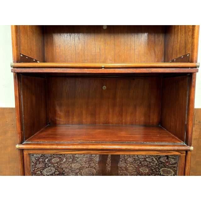English Bookcase from Globe Wernicke For Sale - Image 10 of 17
