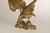 Large Vintage Brass Eagle Statue For Sale - Image 4 of 12