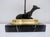 Vintage Neoclassical Chelsea House Grayhound Right Facing Desk Lamp-Marble Base For Sale - Image 11 of 13