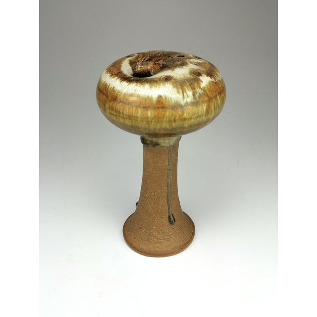 Mid-Century Modern Mushroom Ikebana Vase by Erik Graeser, Denmark, 1960s For Sale - Image 6 of 10