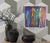 Colorful Abstract Figurative Painting by Artist Christopher Shoemaker, Signed For Sale - Image 9 of 9