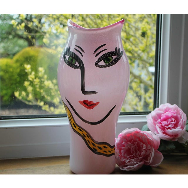 Open Minds Glass Crystal Vase by Ulrica Hydman-Vallien, 1970s For Sale - Image 6 of 13
