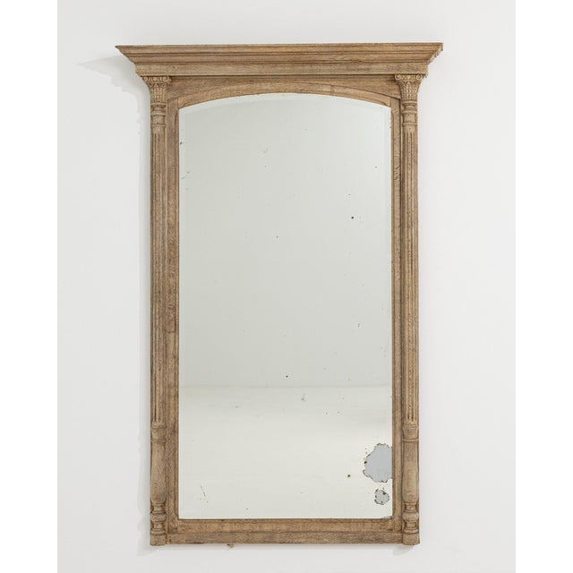 19th Century 19th Century France Red Wood Full-length & Floor Mirrors For Sale - Image 5 of 9