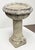 Stone English Garden Stone Planter or Urn on Pedestal Stand in the Medieval Style For Sale - Image 7 of 11