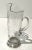 Glass and Sterling Sliver Pitcher English Hallmarks For Sale - Image 10 of 10