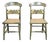 1970s Hitchcock Windsor Chairs with President John Adams - Set of 2 For Sale