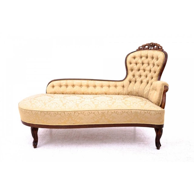 Antique Chaise Lounge, France, 1890 For Sale - Image 9 of 9