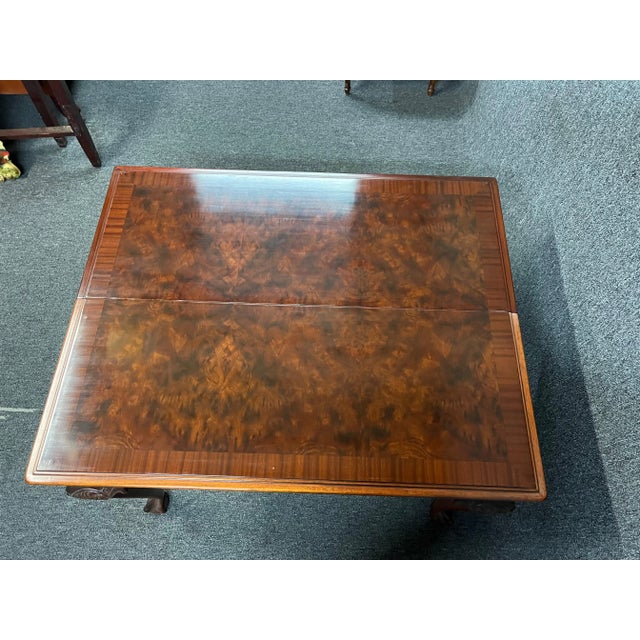 Late 20th C. Baker Game Table Chairish