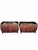 Wood 1990s Massive Bamboo Metal Elongated Coastal Regency Planters Troughs-a Pair For Sale - Image 7 of 9