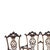 Furniture - Sofa and pair of armchairs D. Joao V - 18th century. Portuguese from the 18th century; in carved chestnut...