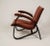 Fabric and Wood Lounge Chair by Jan Vanek, 1930s For Sale - Image 9 of 12