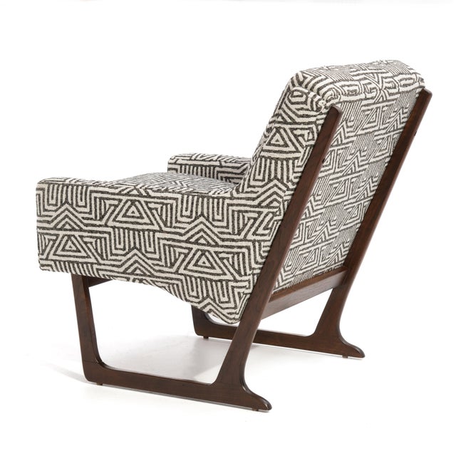 1960s Hans Juergens Deco House Sled Lounge Chair For Sale - Image 5 of 12