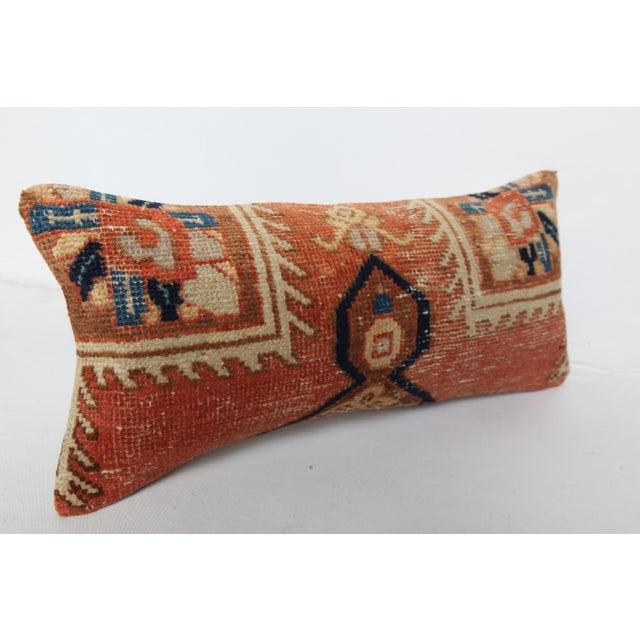 Here i am listing a 100% Handmade double knotted rug pillow cover, made from old vintage Turkish tribal carpet rug. This’s...