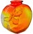 Early 20th Century Handmade Fluorescent Americana Art-Glass Vase For Sale In New York - Image 6 of 13
