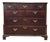 Georgian Chest of Drawers in Oak and Brass For Sale