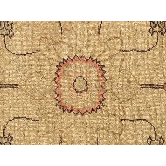 Indian Antique Indian Agra Carpet For Sale - Image 3 of 5