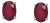 Natural Ruby Stud Earrings 14k Yellow Gold 2 TCW Certified For Sale