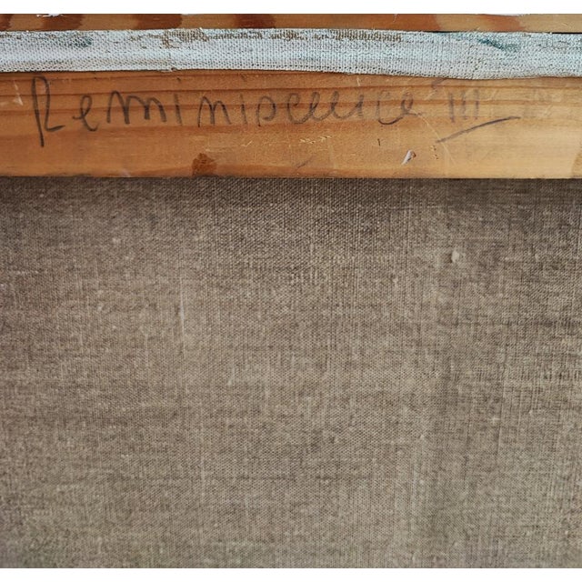 Lison, Favarger Reminiscence III, Oil on Canvas, Framed For Sale - Image 10 of 11