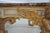 Gold Antique Italian Rococo Marble Top Console Table For Sale - Image 8 of 15