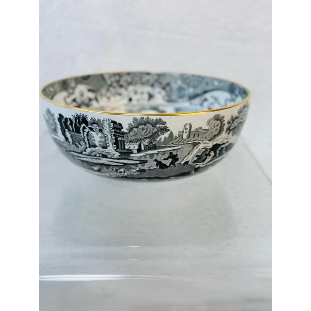 Antique Copeland Transfer Ware Bowl For Sale - Image 9 of 10