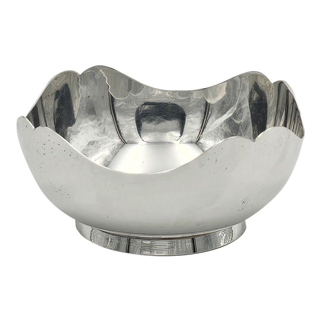 Sterling Bowl, u.s.a. Circa 1950 For Sale