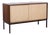 Sideboard in Wenge and Raffia by Martin Visser, 1970s For Sale