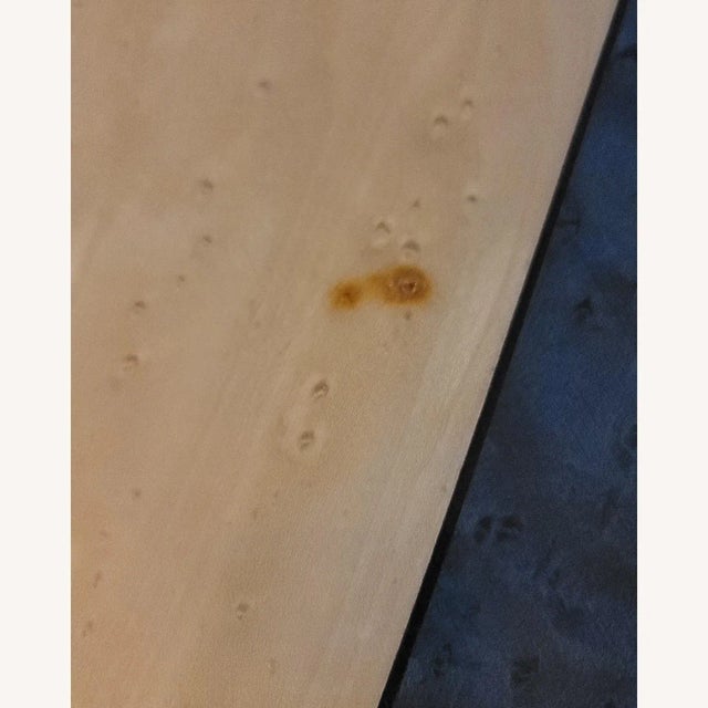 1980s Maurice Villency Lacquer & Parquetry Dining Table For Sale - Image 13 of 13