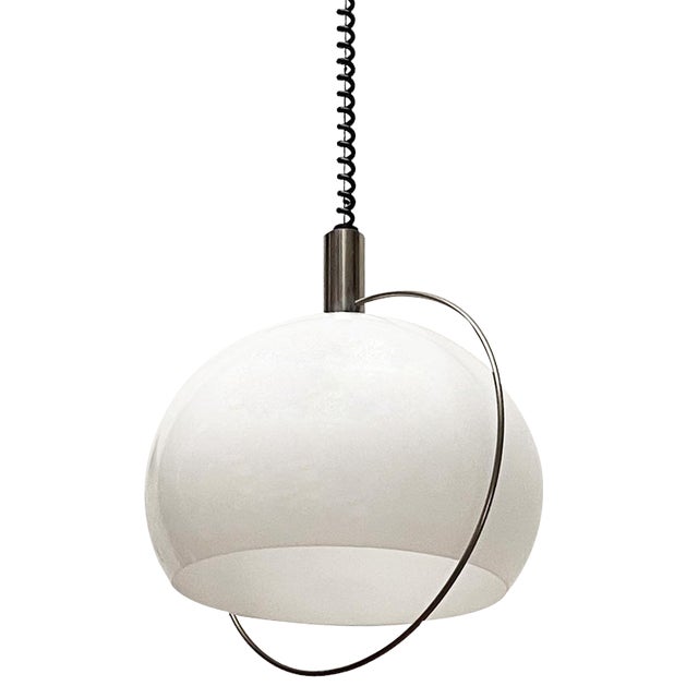 Mid-Century Swiss Space Age Pendant Lamp from Temde, 1960s For Sale