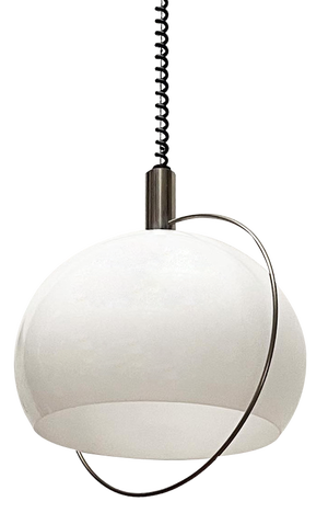 Mid-Century Swiss Space Age Pendant Lamp from Temde, 1960s