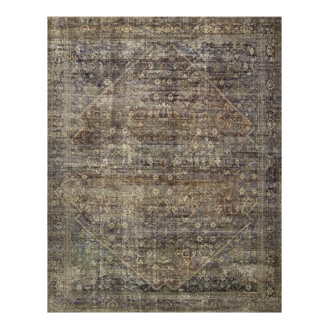With the faded feel of an antique rug, the Morgan Collection for Amber Lewis x Loloi is a feat of modern printed...